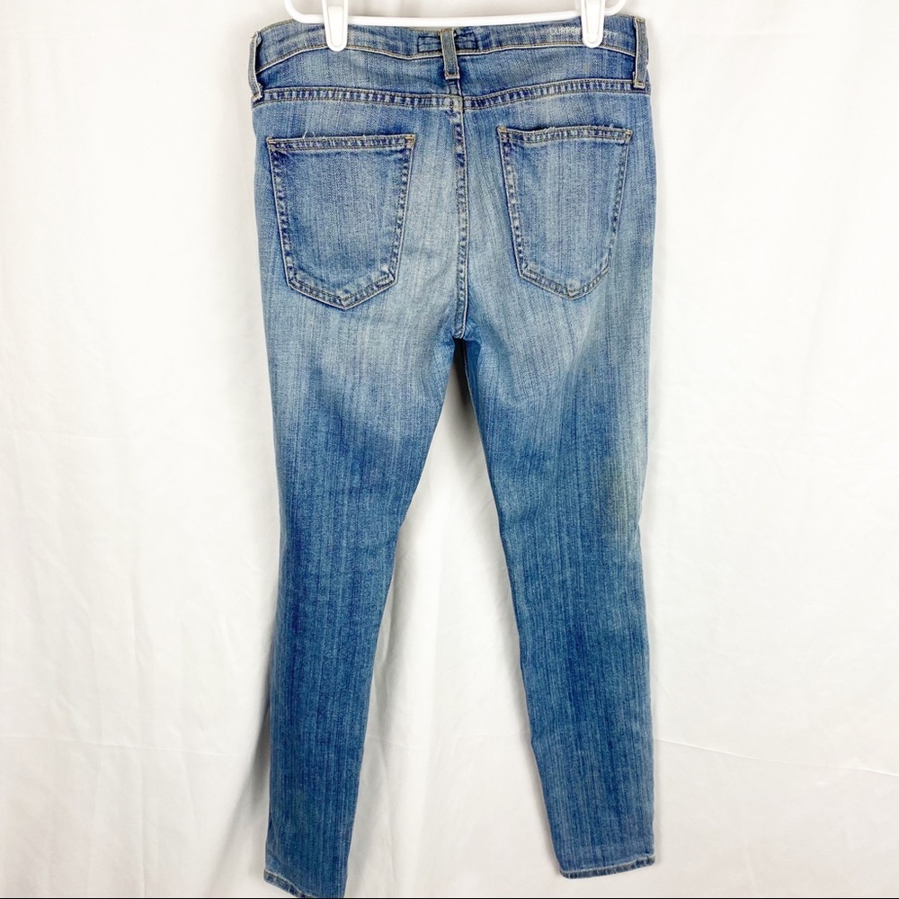 CURRENT/ELLIOTT Distressed Ripped Skinny Jeans - Picture 4 of 5